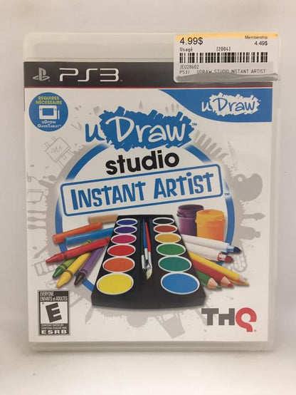 UDRAW STUDIO INSTANT ARTIST (COMPLETE IN BOX)