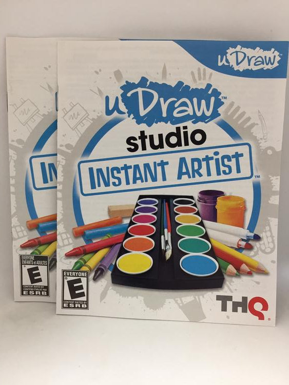 UDRAW STUDIO INSTANT ARTIST (COMPLETE IN BOX)