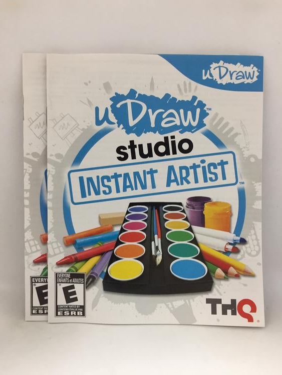 UDRAW STUDIO INSTANT ARTIST (COMPLETE IN BOX)