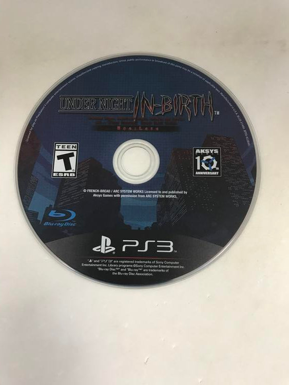UNDER NIGHT IN BIRTH EXE LATE (COMPLETE IN BOX) (usagé)