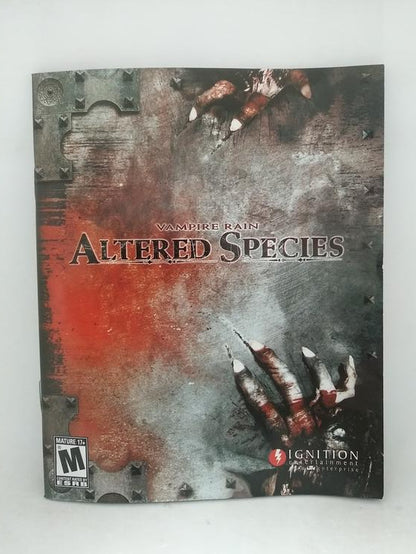 VAMPIRE RAIN ALTERED SRECIES (COMPLETE IN BOX)