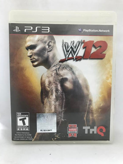 WWE 12 (WITH BOX)
