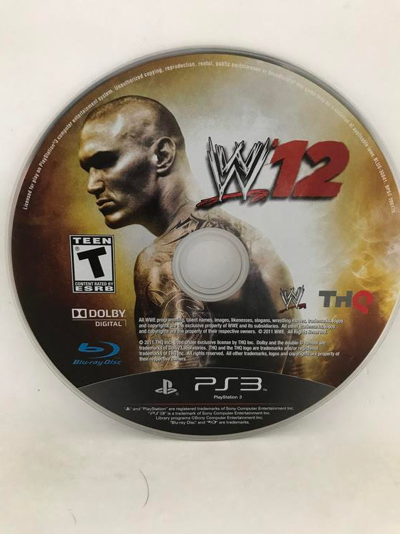 WWE 12 (WITH BOX) (usagé)
