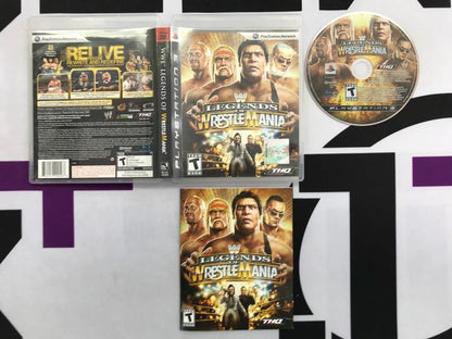 WWE LEGENDS OF WRESTLEMANIA (COMPLETE IN BOX) (usagé)