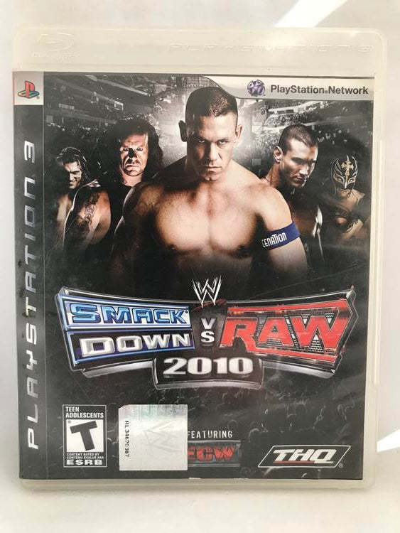 WWE SMACKDOWN VS. RAW 2010 (COMPLETE IN BOX) (usagé)