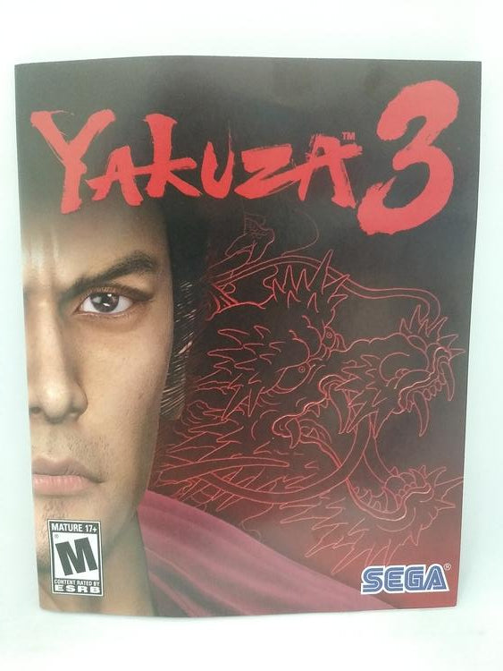 YAKUZA 3 (COMPLETE IN BOX)