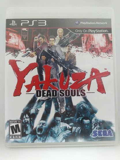 YAKUZA DEAD SOULS (COMPLETE IN BOX)