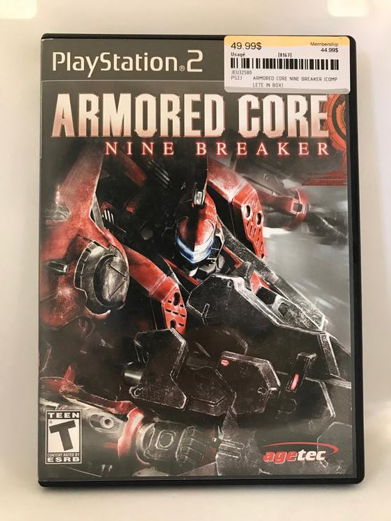 ARMORED CORE NINE BREAKER (COMPLETE IN BOX)