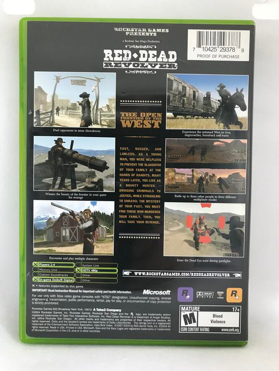 RED DEAD REVOLVER (COMPLETE IN BOX)