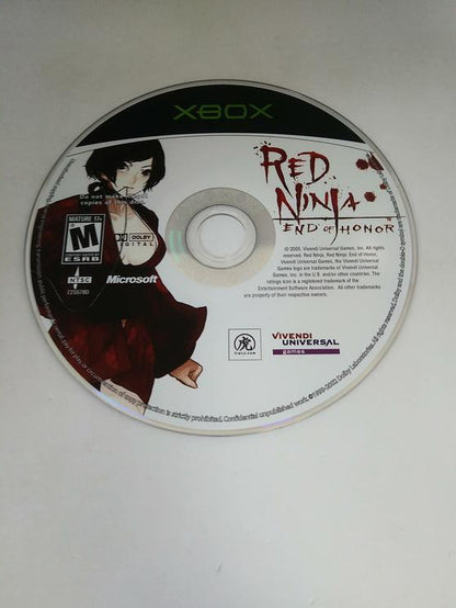 RED NINJA END OF HONOR (COMPLETE IN BOX)