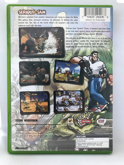 SERIOUS SAM (COMPLETE IN BOX)