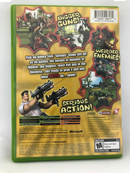 SERIOUS SAM II (COMPLETE IN BOX)