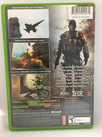 SHADOW OPS RED MERCURY (COMPLETE IN BOX)