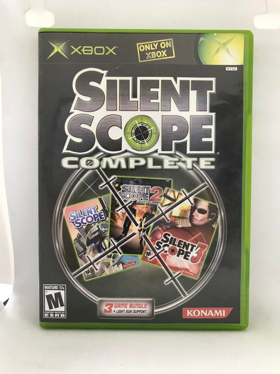 SILENT SCOPE COMPLETE (COMPLETE IN BOX)