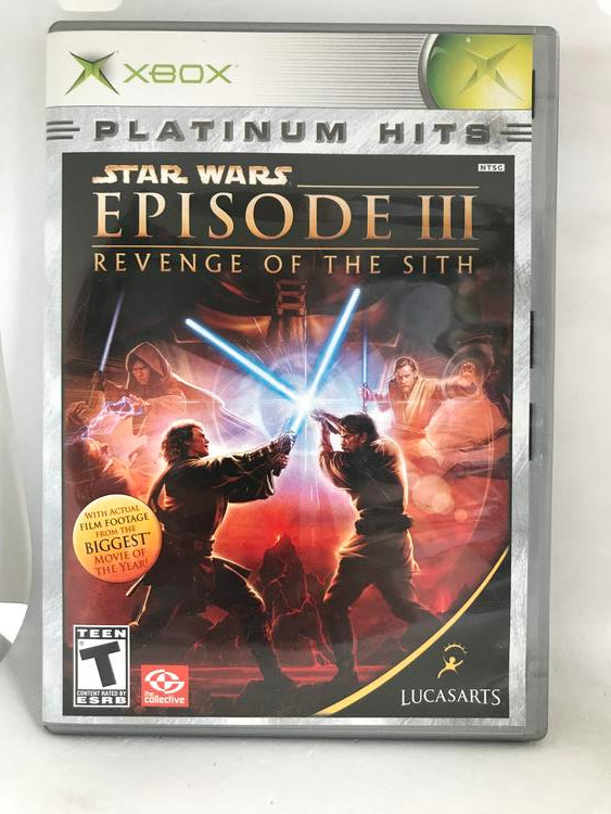 STAR WARS EPISODE III REVENGE OF THE SITH PLATINUM HITS (COMPLETE IN BOX)
