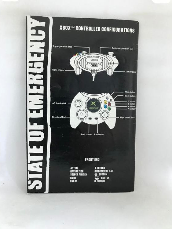 STATE OF EMERGENCY (COMPLETE IN BOX)