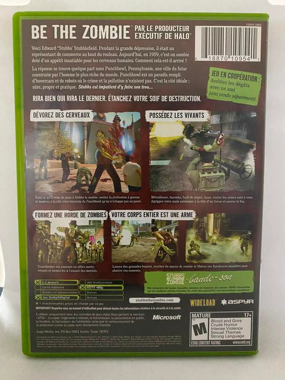STUBBS THE ZOMBIE IN REBEL WITHOUT A PULSE (COMPLETE IN BOX)
