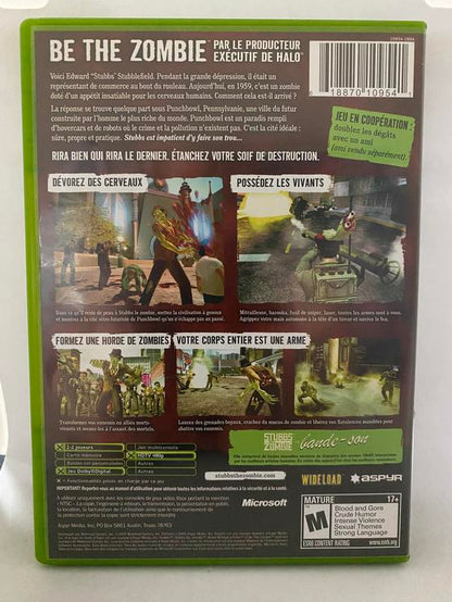 STUBBS THE ZOMBIE IN REBEL WITHOUT A PULSE (COMPLETE IN BOX)