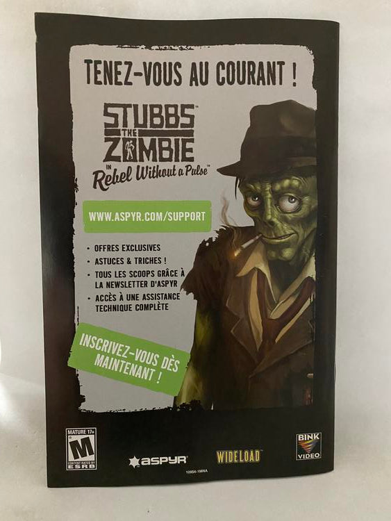 STUBBS THE ZOMBIE IN REBEL WITHOUT A PULSE (COMPLETE IN BOX)