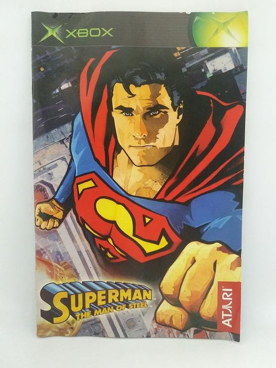 SUPERMAN MAN OF STEEL (COMPLETE IN BOX)