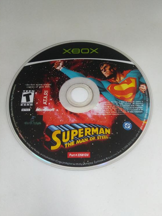 SUPERMAN MAN OF STEEL (COMPLETE IN BOX)