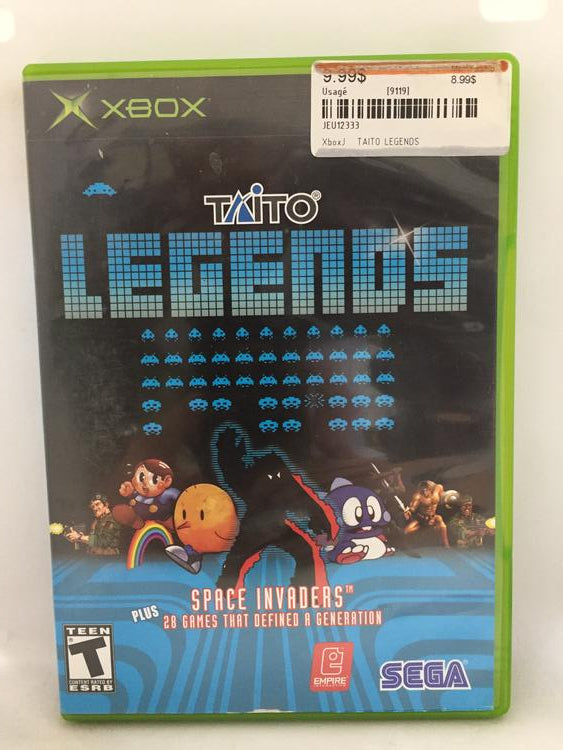 TAITO LEGENDS (COMPLETE IN BOX)