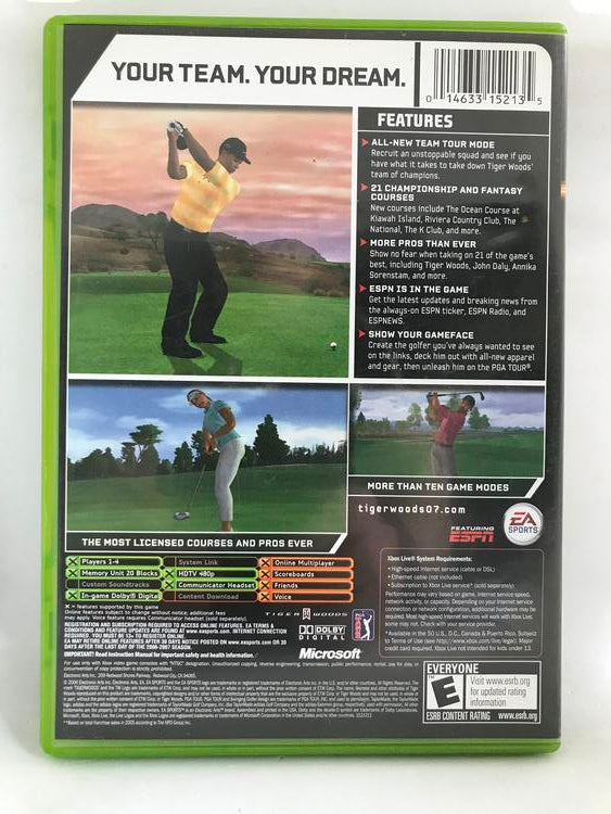 TIGER WOODS 2007 (COMPLETE IN BOX)