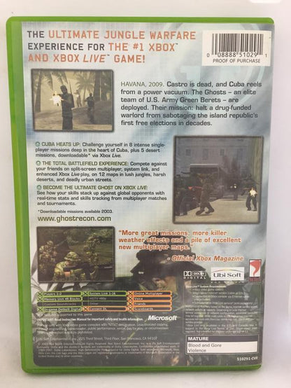 TOM CLANCY'S GHOST RECON ISLAND THUNDER (COMPLETE IN BOX)