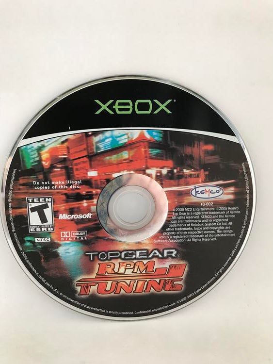 TOP GEAR RPM TUNING (COMPLETE IN BOX)