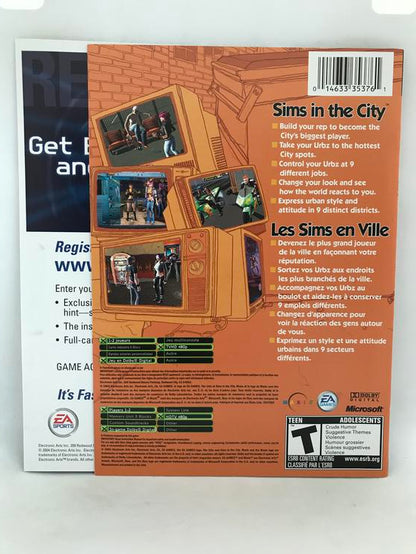 THE URBZ SIMS IN THE CITY (COMPLETE IN BOX)