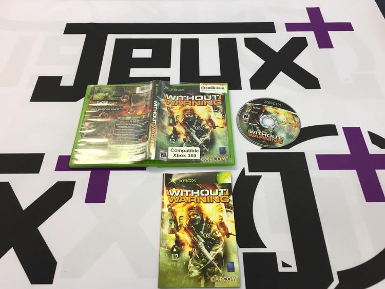 WITHOUT WARNING (COMPLETE IN BOX)