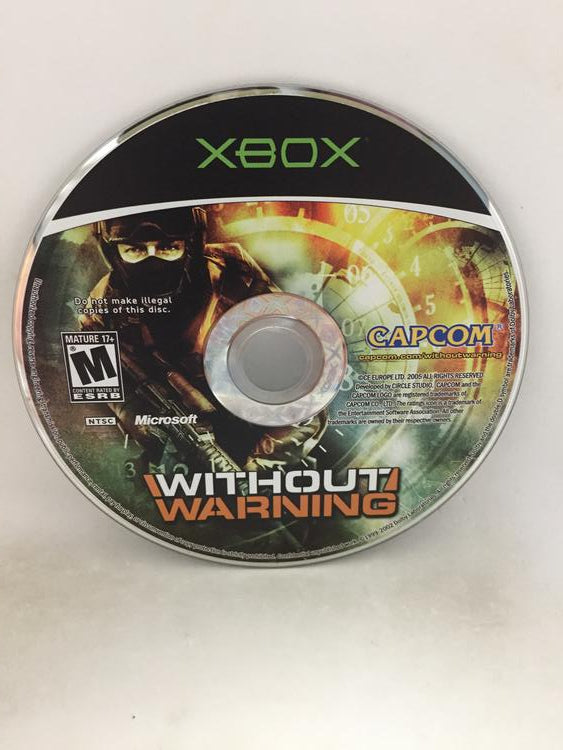 WITHOUT WARNING (COMPLETE IN BOX)