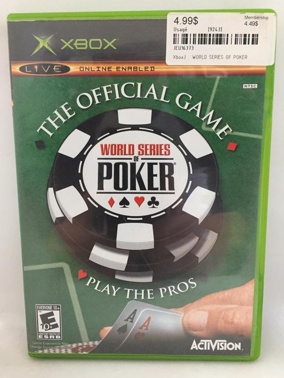 WORLD SERIES OF POKER (COMPLETE IN BOX)