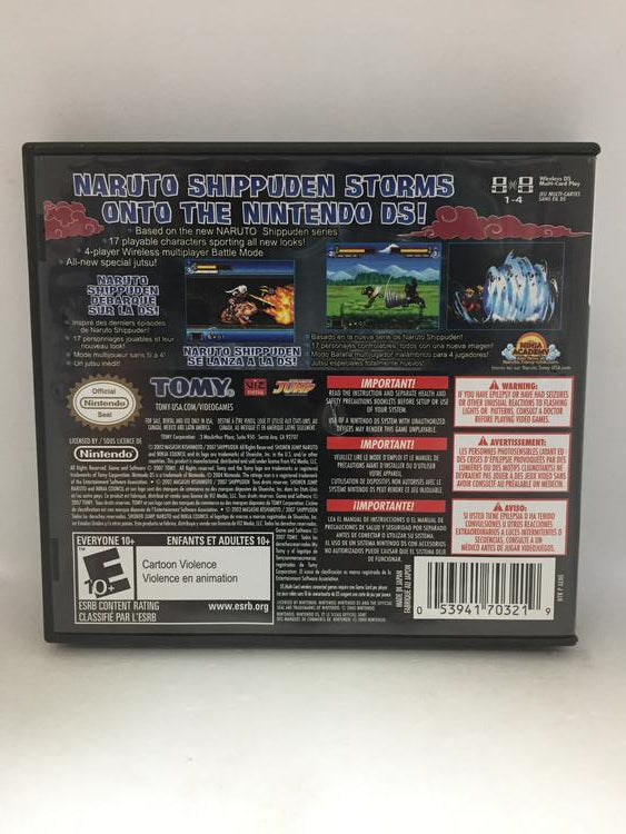NARUTO SHIPPUDEN NINJA COUNCIL 4 (COMPLETE IN BOX)