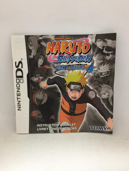 NARUTO SHIPPUDEN NINJA COUNCIL 4 (COMPLETE IN BOX)