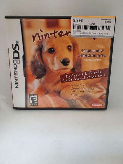 NINTENDOGS DACHSCHUND AND FRIENDS (COMPLETE IN BOX)
