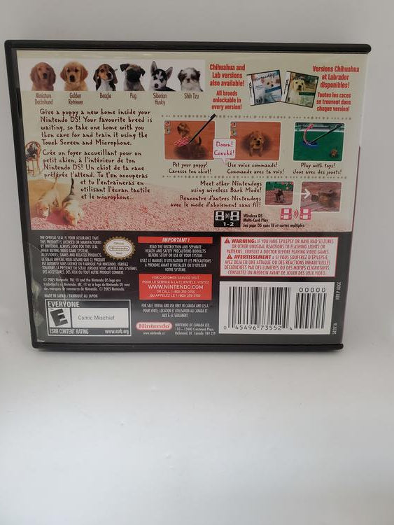 NINTENDOGS DACHSCHUND AND FRIENDS (COMPLETE IN BOX) (usagé)