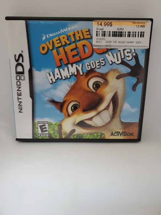 OVER THE HEDGE HAMMY GOES NUTS (COMPLETE IN BOX) (usagé)