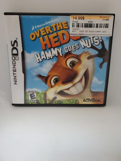 OVER THE HEDGE HAMMY GOES NUTS (COMPLETE IN BOX) (usagé)