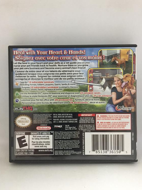 PAWS AND CLAWS PET VET HEALING HANDS (COMPLETE IN BOX) (usagé)
