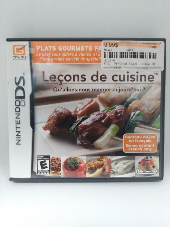 PERSONAL TRAINER COOKING FRENCH (COMPLETE IN BOX)
