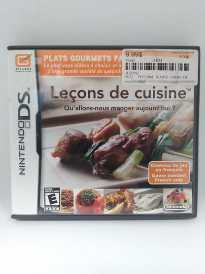 PERSONAL TRAINER COOKING FRENCH (COMPLETE IN BOX) (usagé)