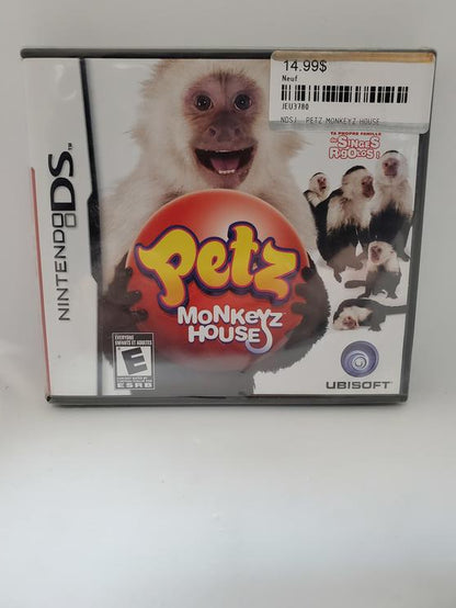 PETZ MONKEYZ HOUSE (COMPLETE IN BOX) (usagé)