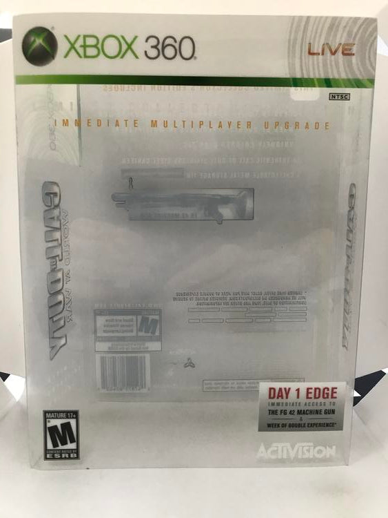 CALL OF DUTY WORLD AT WAR COLLECTOR'S EDITION (WITH BOX)