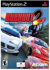 BURNOUT 2 POINT OF IMPACT (COMPLETE IN BOX)