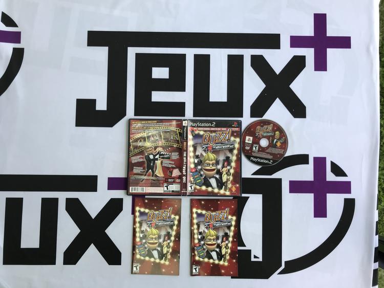 BUZZ HOLLYWOOD QUIZ GAME ONLY (COMPLETE IN BOX)