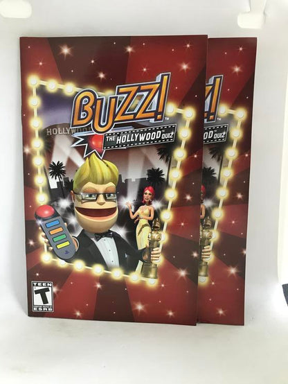 BUZZ HOLLYWOOD QUIZ GAME ONLY (COMPLETE IN BOX)