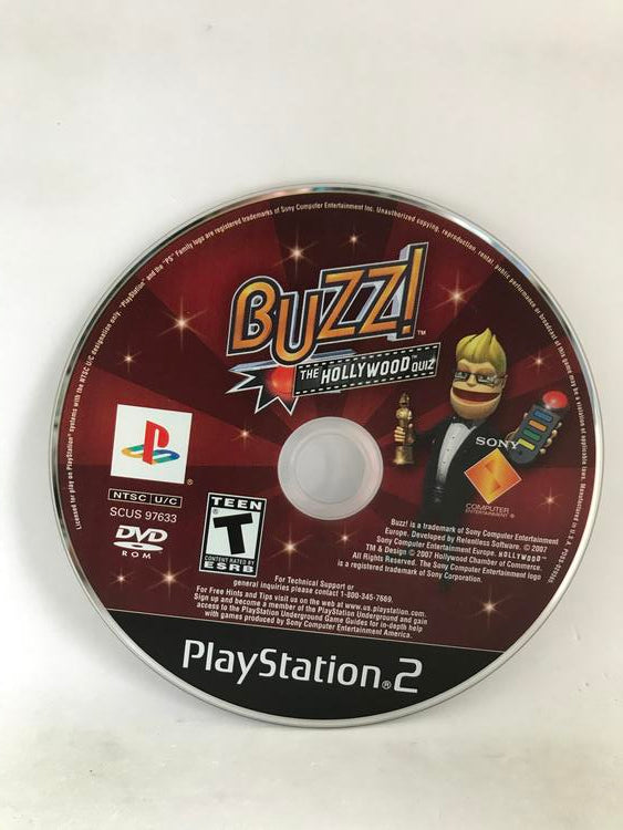 BUZZ HOLLYWOOD QUIZ GAME ONLY (COMPLETE IN BOX)