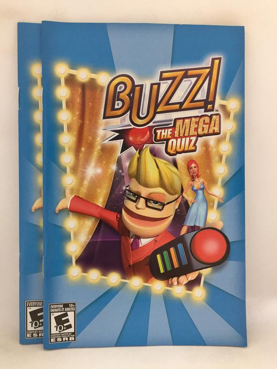 BUZZ THE MEGA QUIZ GAME ONLY (COMPLETE IN BOX)