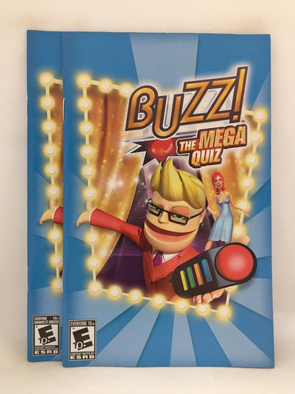 BUZZ THE MEGA QUIZ GAME ONLY (COMPLETE IN BOX)